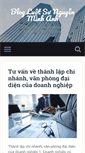 Mobile Screenshot of luatsuminhanh.vn